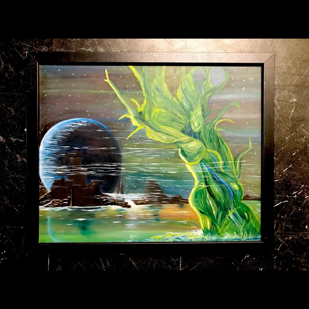 Mystical Morning Artwork Handmade